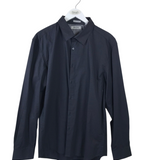 KENNETH COLE NWT$69 LONG SLEEVE MEN SHIRT BLACK GREY XLARGE