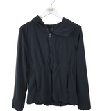 LULULEMON JACKET HOOD ACTIVEWEAR BLACK MEDIUM