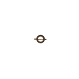 PANDORA HALO CZ RING GOLDTONE 6