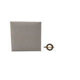 PANDORA HALO CZ RING GOLDTONE 6