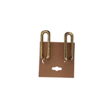 MISSOMA RET$151 HOOP EARRINGS GOLDPLATED