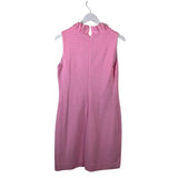 LILLY PULITZER SLEEVELESS DESIGNER DRESS PINK WHITE 2