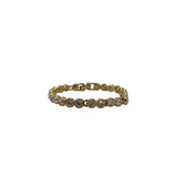 SWAROVSKI RET$269 CZ TENNIS BRACELET 18K GOLDFINISH