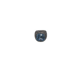 .925 BLUE TOPAZ RING SILVER BLUE 7