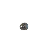 .925 BLUE TOPAZ RING SILVER BLUE 7
