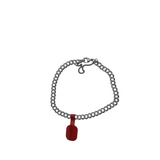 JAMES AVERY DOUBLE CURB CHARM BRACELET SILVER LARGE