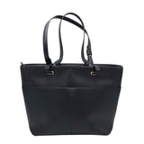 MICHAEL KORS POCKET TOTE HANDBAG BLACK 14”x10”x4.5”