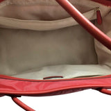 KATE SPADE RET$399 QUILTED TOTE HANDBAG RED 14x11.5x8