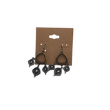 JAMES AVERY RETIRED AEGEAN EAR HOOKS EARRINGS SILVER BRONZE