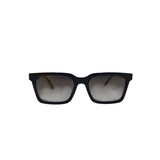 MARC JACOBS RET$265 SQUARE W/CASE SUNGLASSES/READERS BLACK