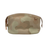 DAGNE DOVER TOILETRY BAG CAMO LARGE WOMEN'S ACCESSORIES BIAGE TAN