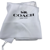 COACH NWT$450 "TABBY" LEATHER CROSSBODY HANDBAG BLACK GOLD 10L x 5H x 2.5W