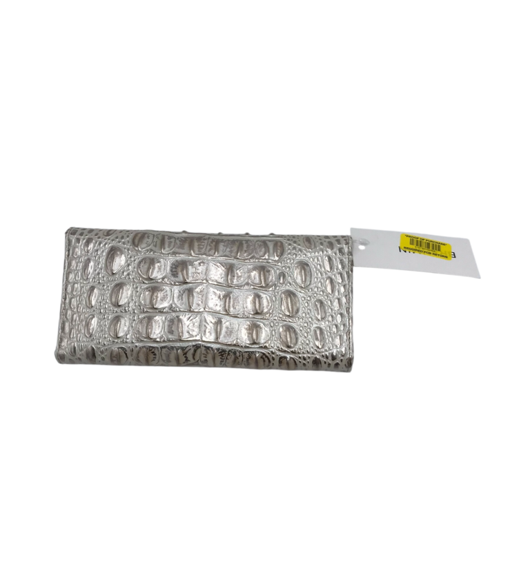 BRAHMIN NWT$155 EMBOSSED ENVELOPE WALLET CHAMPAGNE