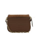 MICHAEL MICHAEL KORS NWT$398 SUEDE CROSSBODY HANDBAG BROWN