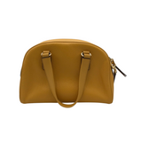 MICHAEL MICHAEL KORS LEATHER CROSSBODY HANDBAG YELLOW GOLD