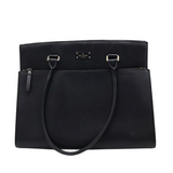 KATE SPADE LARGE LEATHER TOTE HANDBAG BLACK