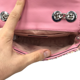 KATE SPADE TWEED-STYLE CROSSBODY HANDBAG PINK