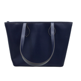 DOONEY & BOURKE LEATHER TOTE HANDBAG NAVY