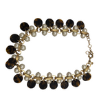 J. CREW STMT PEARLS NECKLACE WHITE BROWN