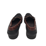 SPERRY LEATHER BOAT MEN SHOE BLACK BROWN 11M