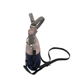 OR YANY TWO TONECROSSBODY HANDBAG NAVY PINK