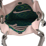 OR YANY TWO TONECROSSBODY HANDBAG NAVY PINK