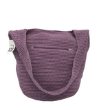THE SAK CROCHET SHOULDER HANDBAG PURPLE