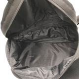 EMPORIO ARMANI MESH BACKPACK BACKPACK BLACK