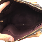 LOUIS VUITTON 2016 TURENNE PM LUXE HANDBAG BROWN