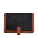 DOONEY & BOURKE VTG LEATHER AGENDA COVER WOMEN'S ACCESSORIES BLACK BROWN