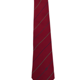 GUCCI SILK STRIPE MEN TIE RED OS