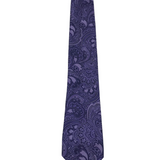 TOM JAMES PAISLEY MEN TIE PURPLE OS