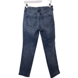 WHITE HOUSE BLACK MARKET JEWEL STRAIGHT LEG JEANS BLUE 2P