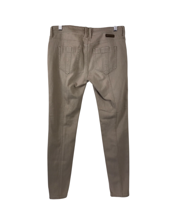 BURBERRY BRIT "WESTBOURNE" SKINNY ANKLE LUXE JEANS BEIGE 29