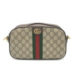 GUCCI OPHIDIA SMALL CROSSBODY LUXE HANDBAG BEIGE