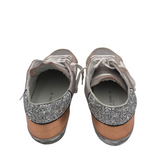 PHILIPPE MODEL RET$510 GLITTER LEATHER SNEAKER DESIGNER SHOES WHITE PINK 39