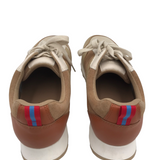 J MCLAUGHLIN RET$198 SUEDE SNEAKER SHOES BROWN 9