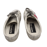 GOLDEN GOOSE RET$660 MULE SNEAKER DESIGNER SHOES WHITE PINK 10