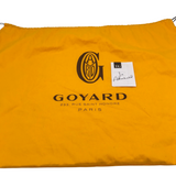 GOYARD VILLETTE TOTE LG. FRENCH BULLDOG LUXE HANDBAG YELLOW