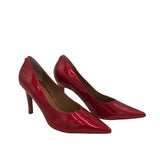 J. RENEE STILLETO PUMP SHOES RED 10M