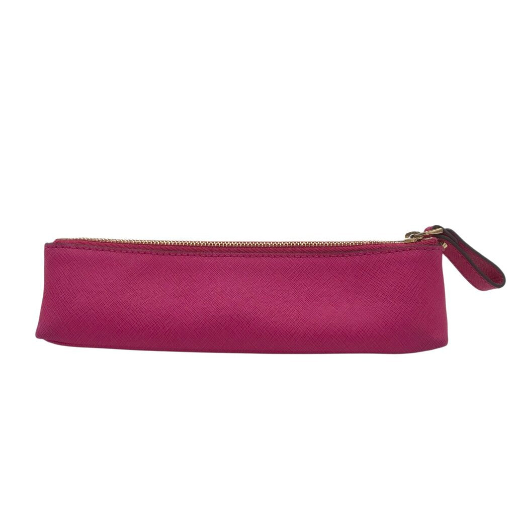 MICHAEL KORS PENCIL BAG WOMEN'S ACCESSORIES PINK 1.5”x7.5”x2”