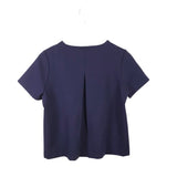 SPANX NWT SHORT SLEEVE TOP NAVY SMALL