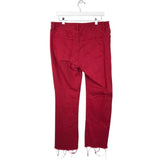 KUT ANKLE FLARE JEANS RED 10