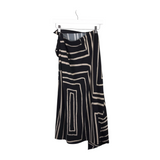 2PC TOP/SKIRT PRINT DESIGNER OUTFIT BLACK BEIGE 10