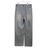 JOSEPH RIBKOFF WIDE LEG JEWELED DESIGNER JEANS SKY 12