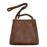 PATRICIA NASH MAP CROSSBODY HANDBAG BROWN BLACK