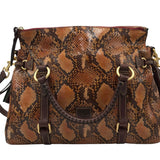 DOONEY & BOURKE NWT$468 CROSSBODY SHOULDER HANDBAG BROWN TAN 14Lx 11H x 5W
