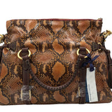 DOONEY & BOURKE NWT$468 CROSSBODY SHOULDER HANDBAG BROWN TAN 14Lx 11H x 5W