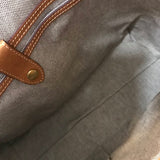 DOONEY & BOURKE NWT$495 LEATHER SHOULDER HANDBAG BROWN 13L x 11H x 5.5W