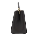 KATE SPADE RET$349 "PHOEBE" LEATHER SATCHEL HANDBAG GRAY